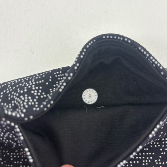 Lululemon Train Times 7/8 Pant 25” Night View, White Black 8 - Picture 7 of 10